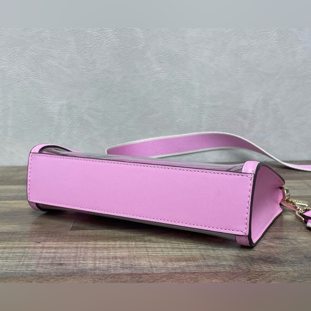 Kate Spade Pink Clear Crossbody with Removable Strap - Picture 4 of 10